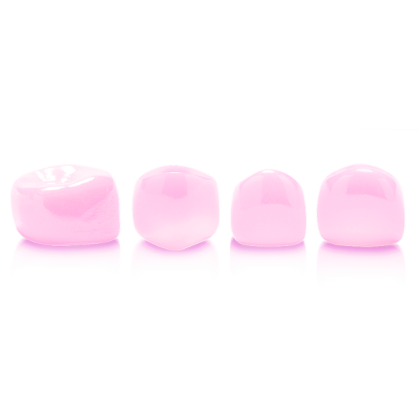 Coronas dentales lilas