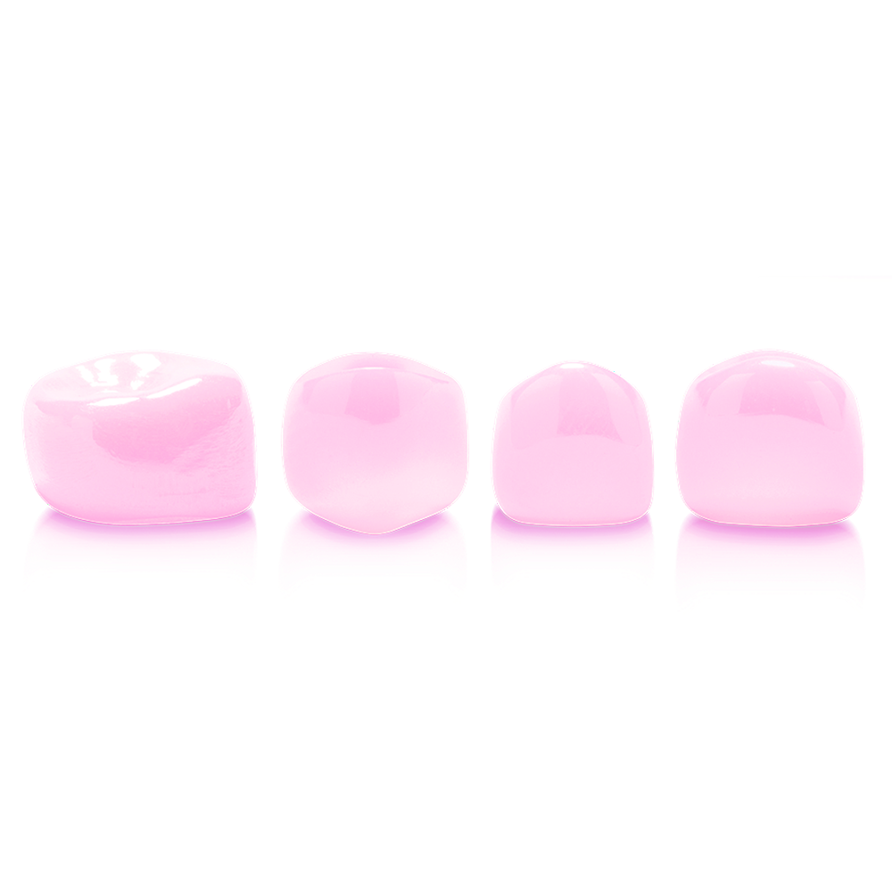 Coronas dentales lilas